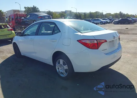 2018 Toyota Corolla Le from USA, damaged, VIN 2T1BURHE8JC038374